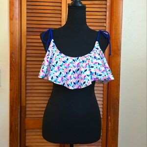 NWOT PINK Victoria's Secret Bandeau Bikini Top Size Large